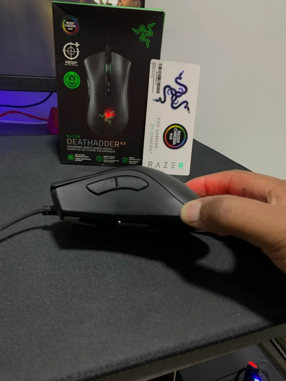 Mouse razer Deathader v2 chroma - Periféricos e Acessórios de