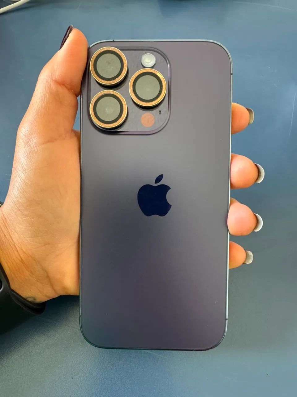 iPhone 14 Pro 256 GB - Roxo Profundo - Foto 3