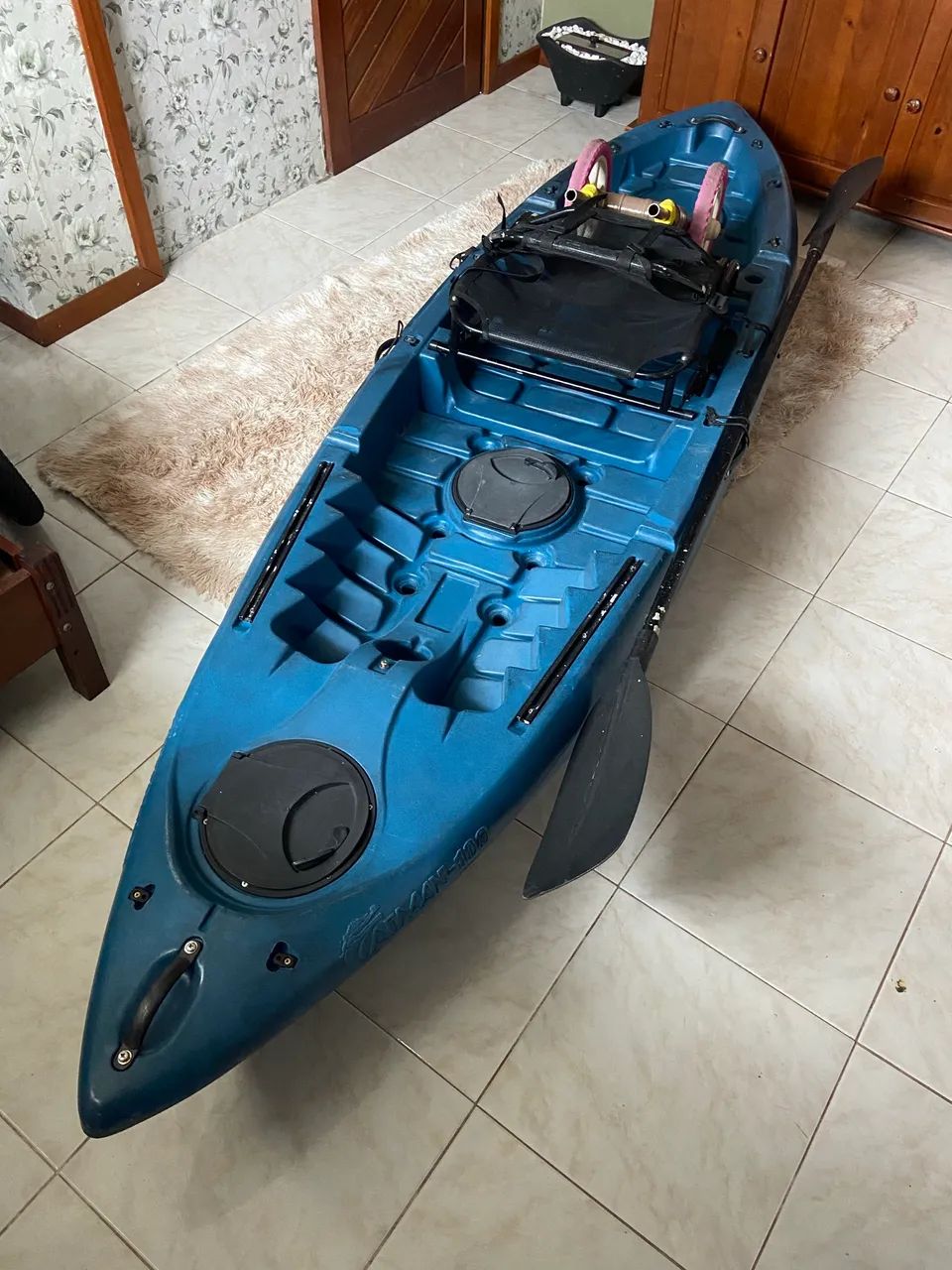 caiaque de pesca caiman 100 - Foto 2