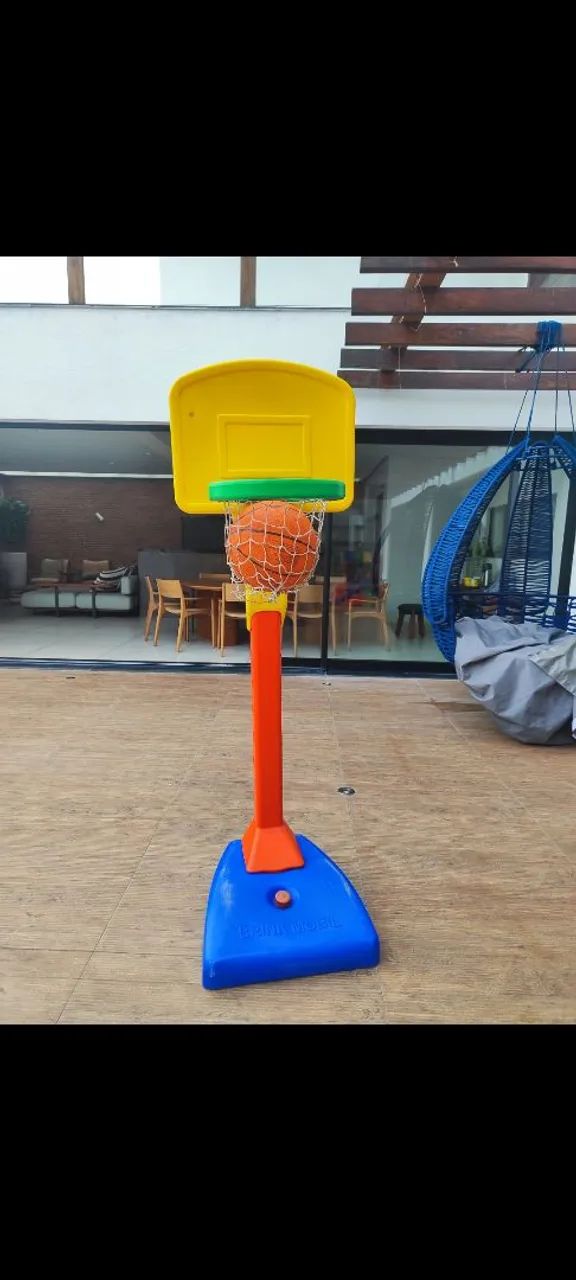 CESTA DE BASQUETE COMPLETA 
