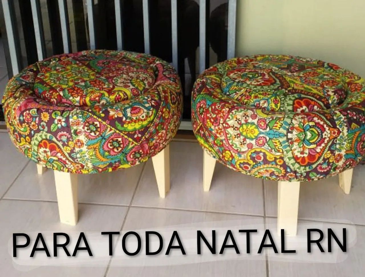 Puffs ecológico decora e usa - Foto 2