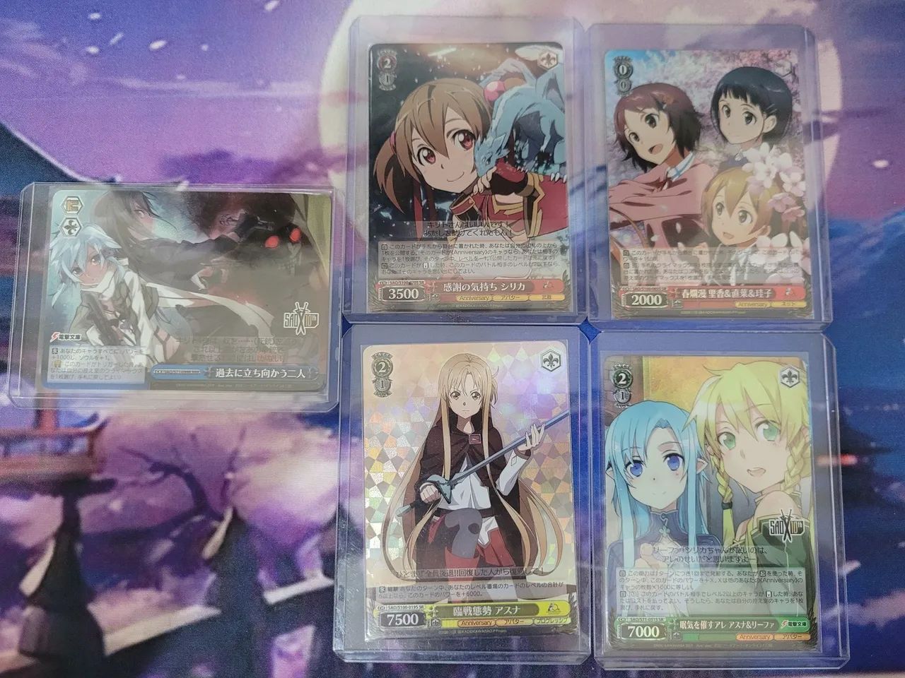 Cartas Sword Art Online - Weiss Schwarz 