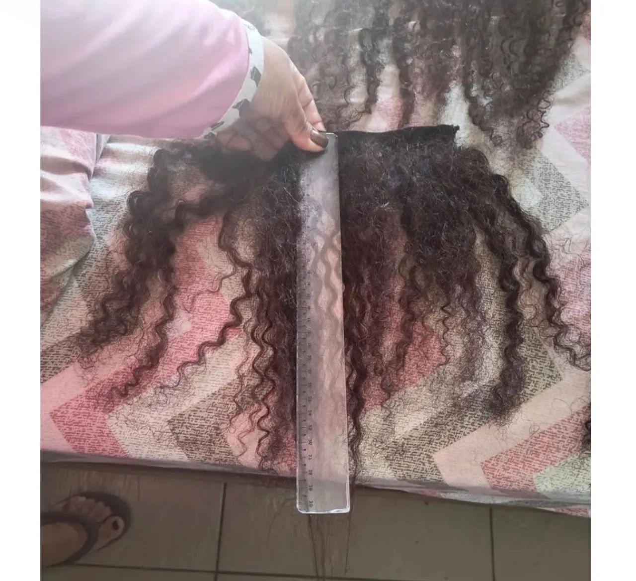 Cabelo cacheado humano cacho 1 - Foto 4