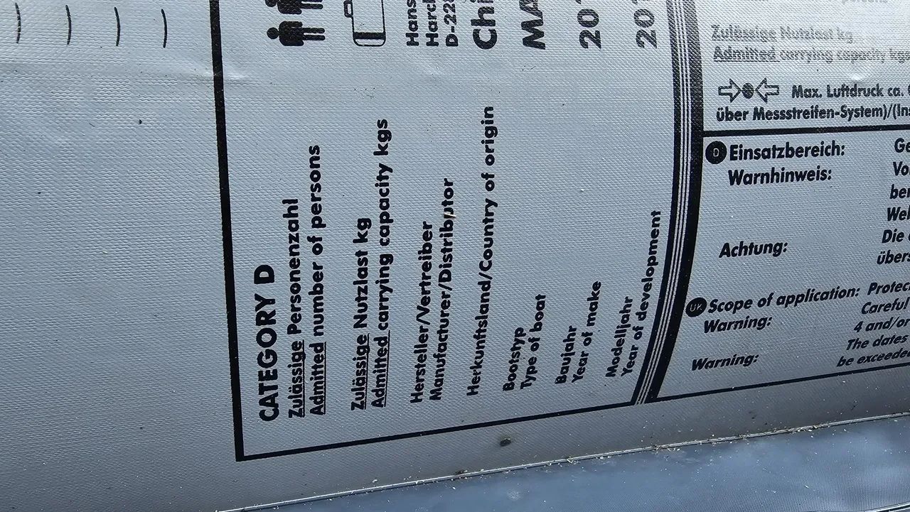 Barco inflável  - Foto 3