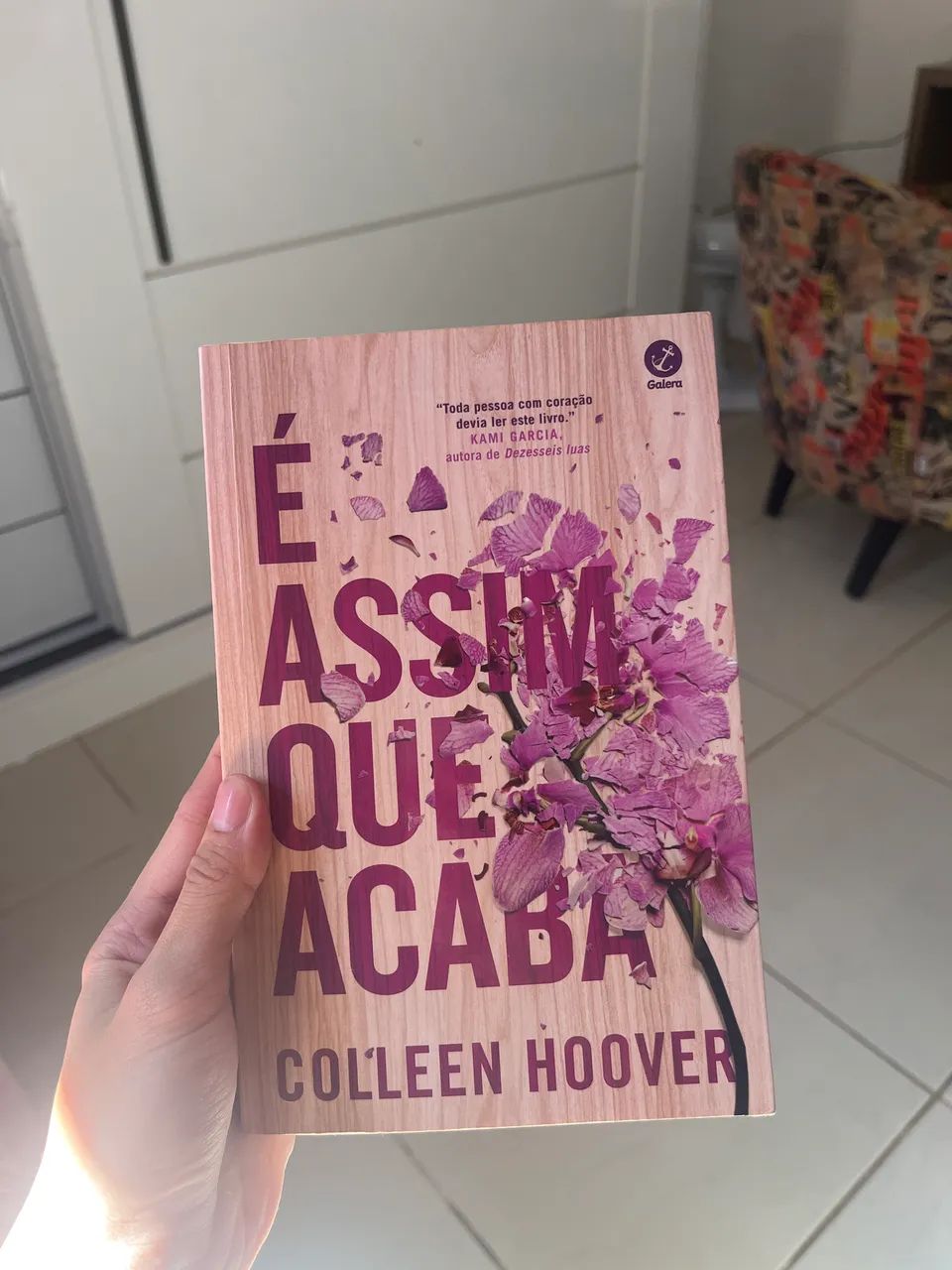 Livro "é assim que acaba"