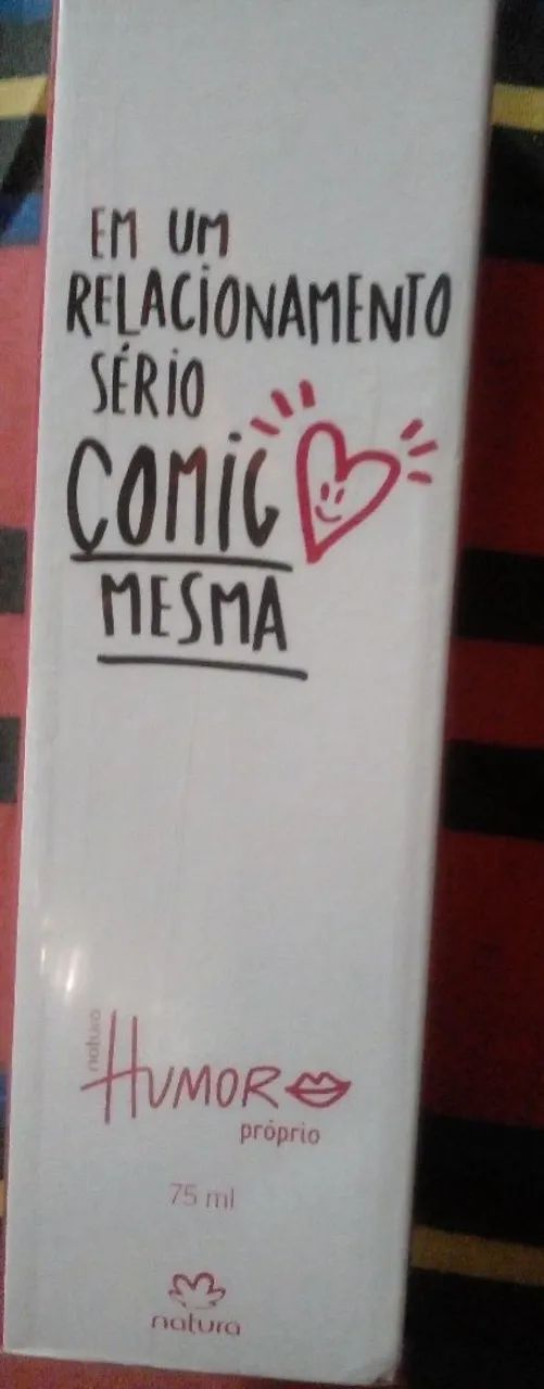 Perfume humor feminino lacrado no precinho 