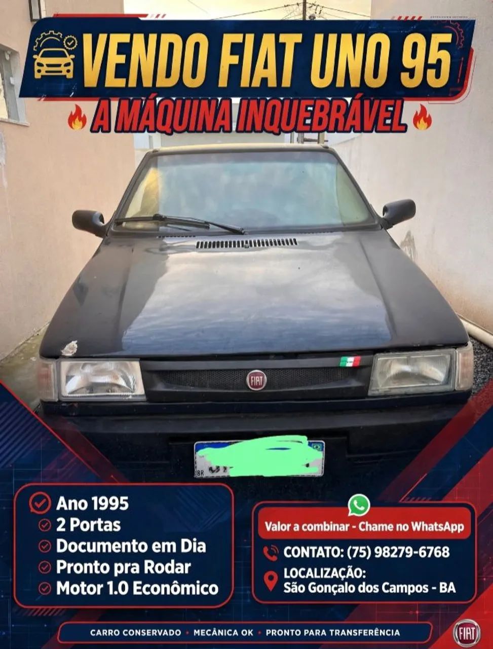 Fiat Uno Mille/ Mille EX/ Smart 2P (álcool) 2001