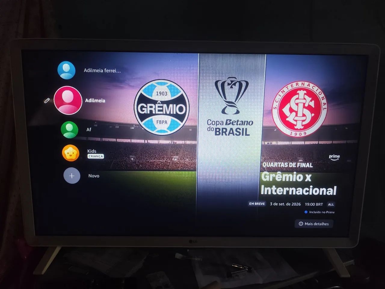 Tv smartv 32 polegadas LG 