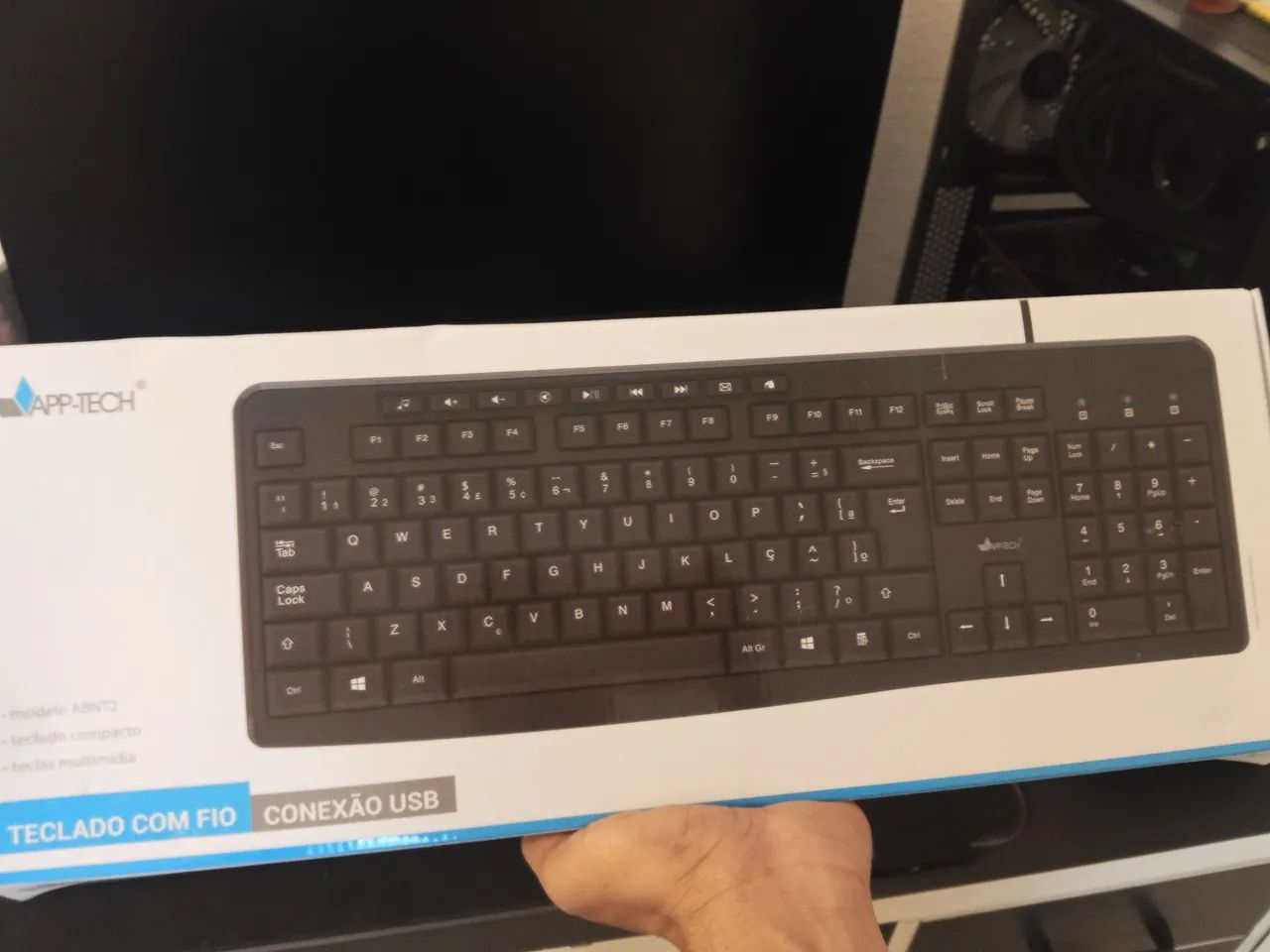 Teclado com fio app-tech - Foto 5