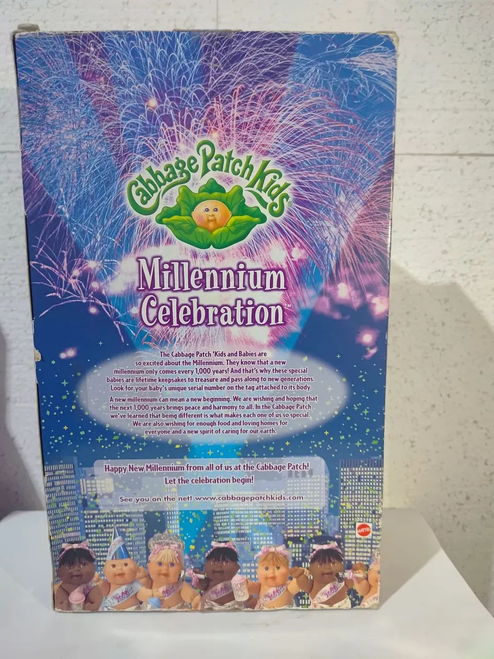 Cabbage Patch Kids Millennium Celebration 2000 Mattel #23110 na Caixa. - Foto 5