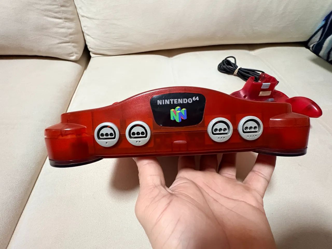 Nintendo 64 cereja  - Foto 2