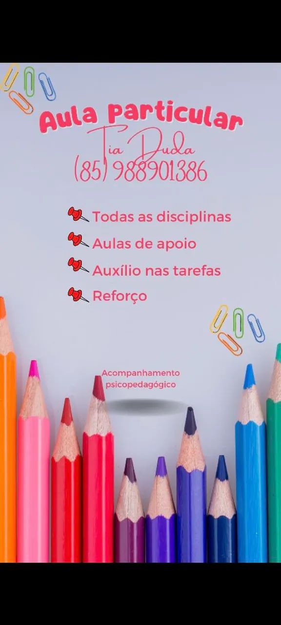 Reforço Escolar Tia Duda