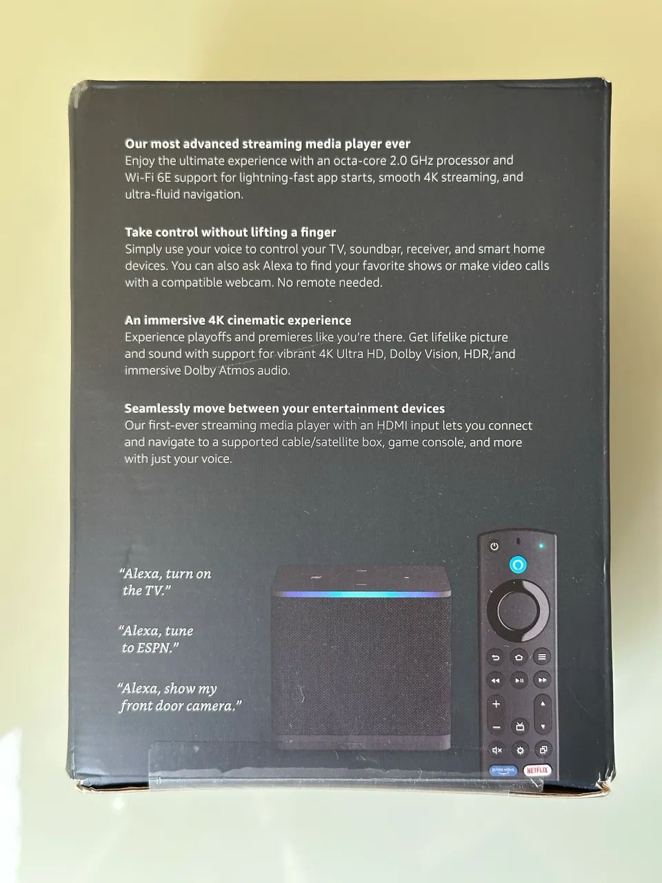 Amazon Fire TV Cube 3a Geração  - Foto 3