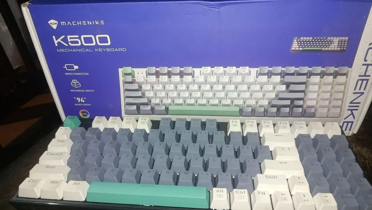 Teclado Mecânico Machenike K500 94% - Foto 2