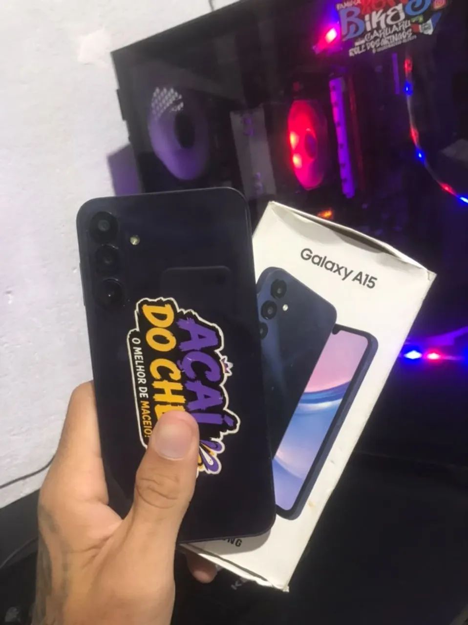 Samsung A15 128 gigas com caixa  - Foto 2