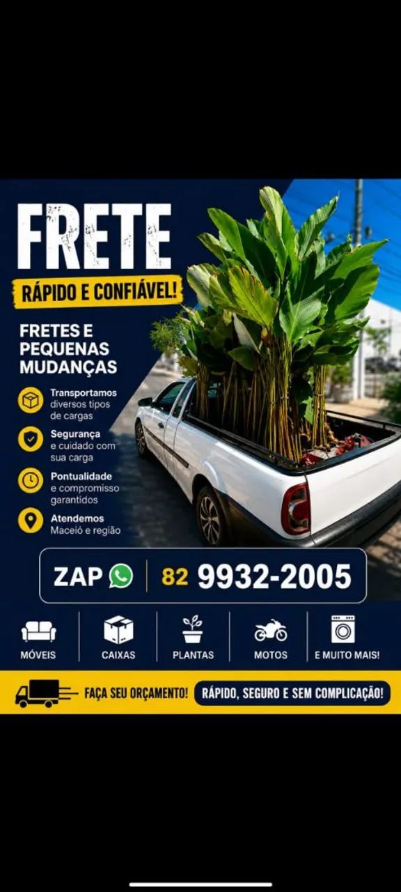 Frete, carreto e entregas 