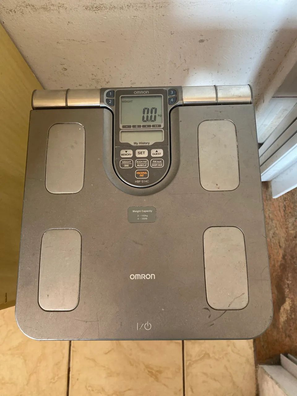 Balança  de bioimpedancia OMRON