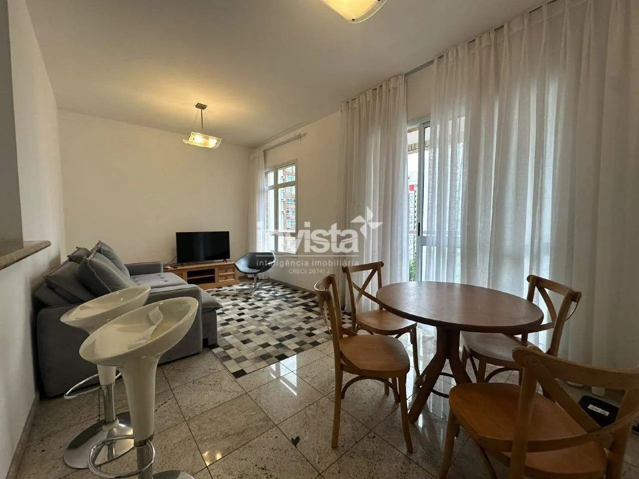 Apartamento de 2 Quartos Mobiliado no Gonzaga! - Foto 2