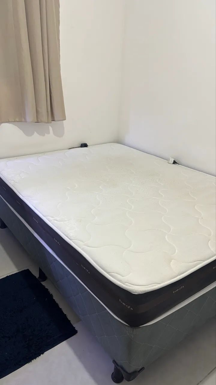 Cama Box casal com colchão  - Foto 3