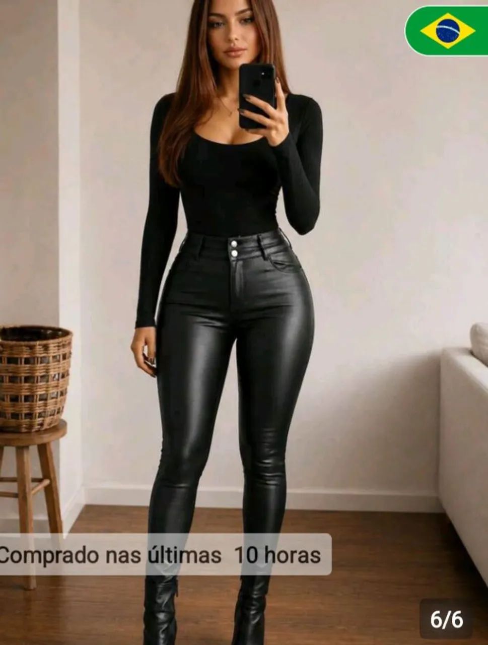 Calça Skinny Bodycon Básica 