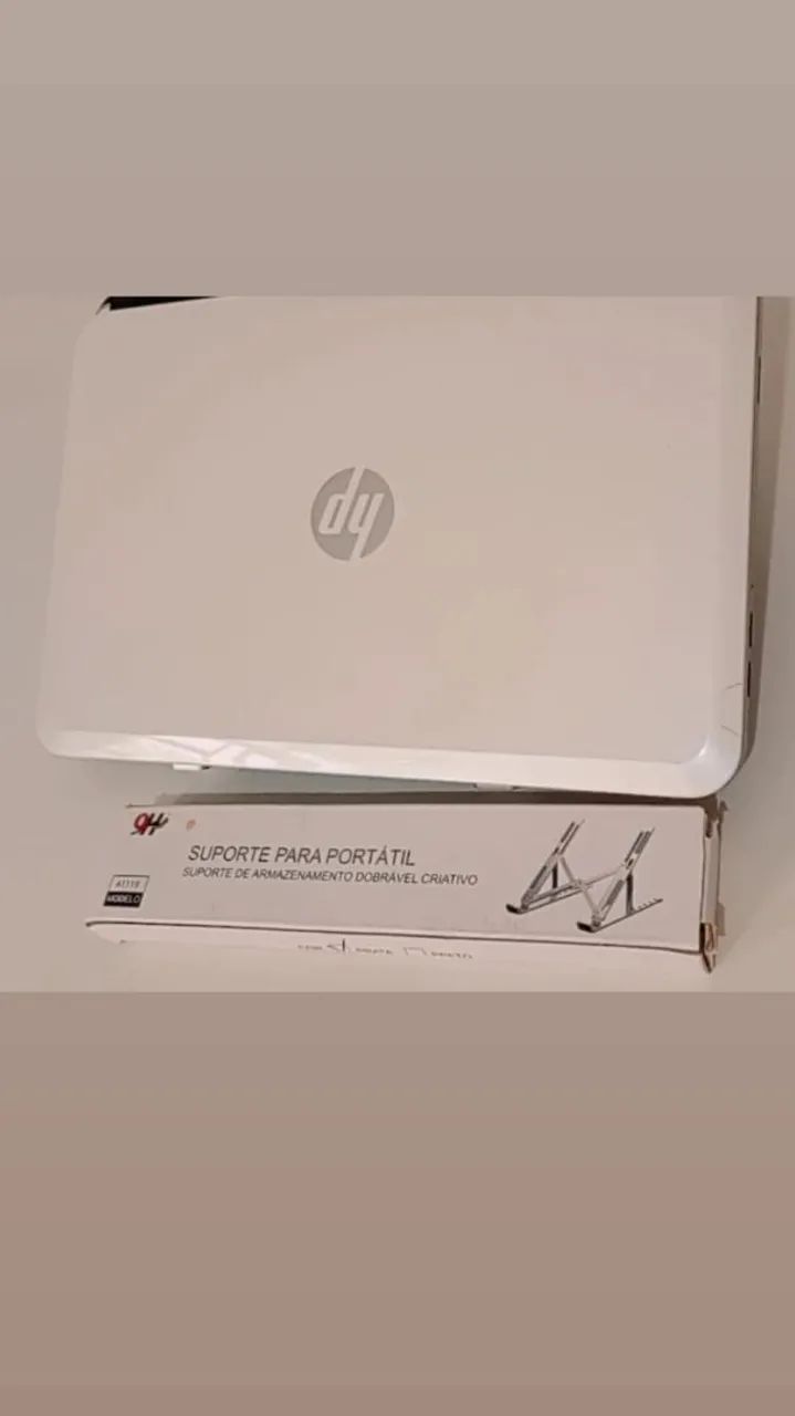 Notebook HP 16GB RAM + Suporte Prata - Foto 4