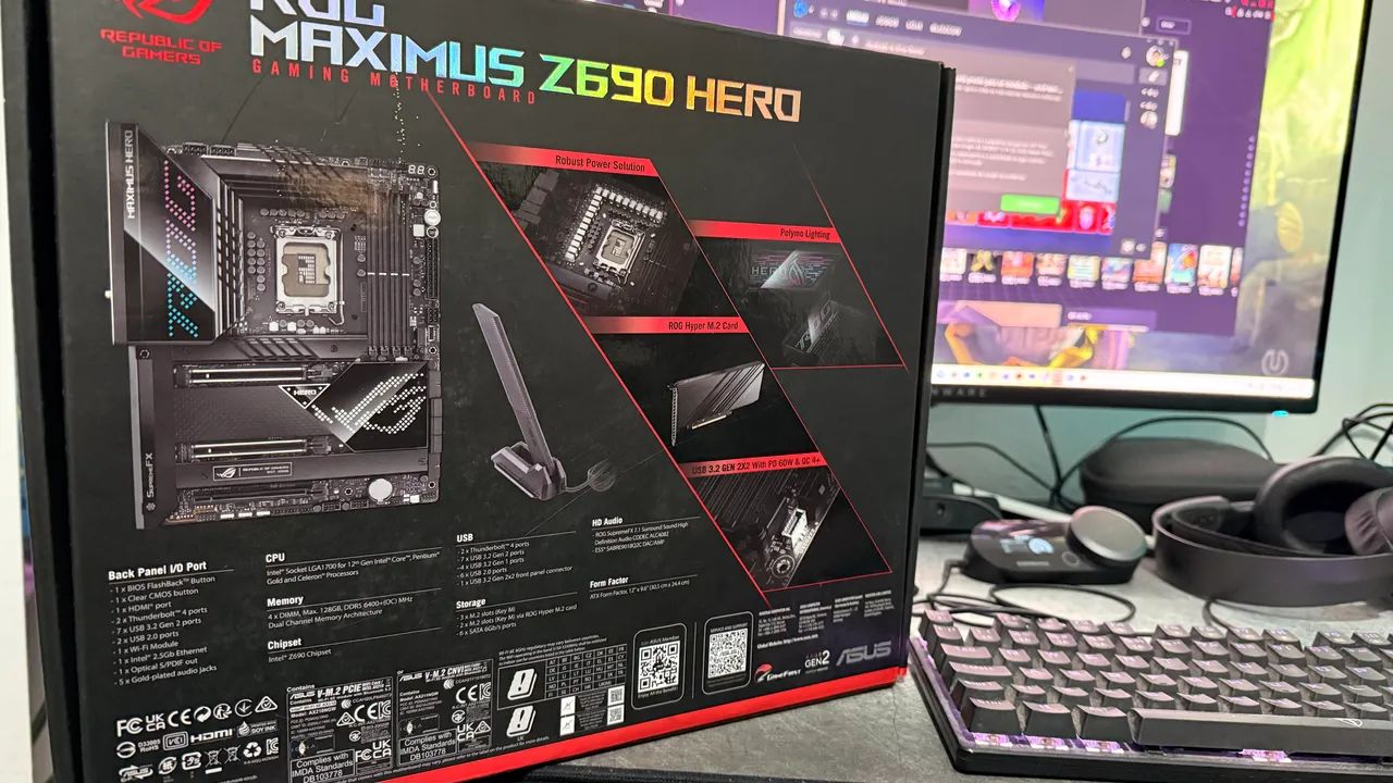 KIT ASUS ROG Maximus Z690 Hero + Intel Core i9-13900KF - Foto 4