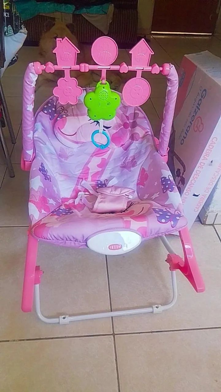 cadeirinha de descanso de nina  - Foto 4