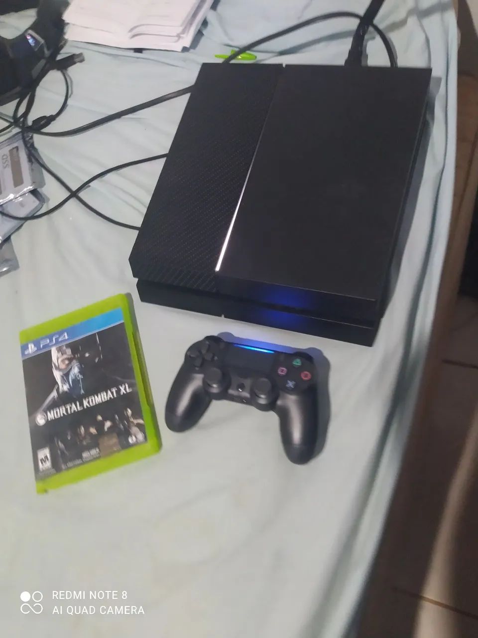 PS4 c/ controle e 1 jogo (Usado) - Foto 2
