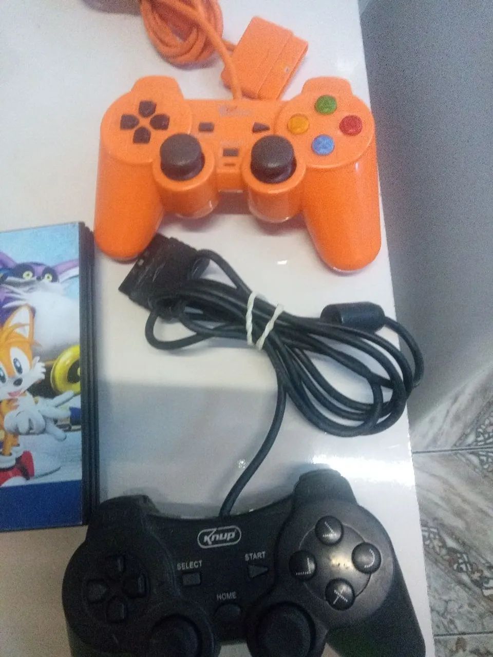 PS2 com leitor funcionando perfeitamente completo  - Foto 2
