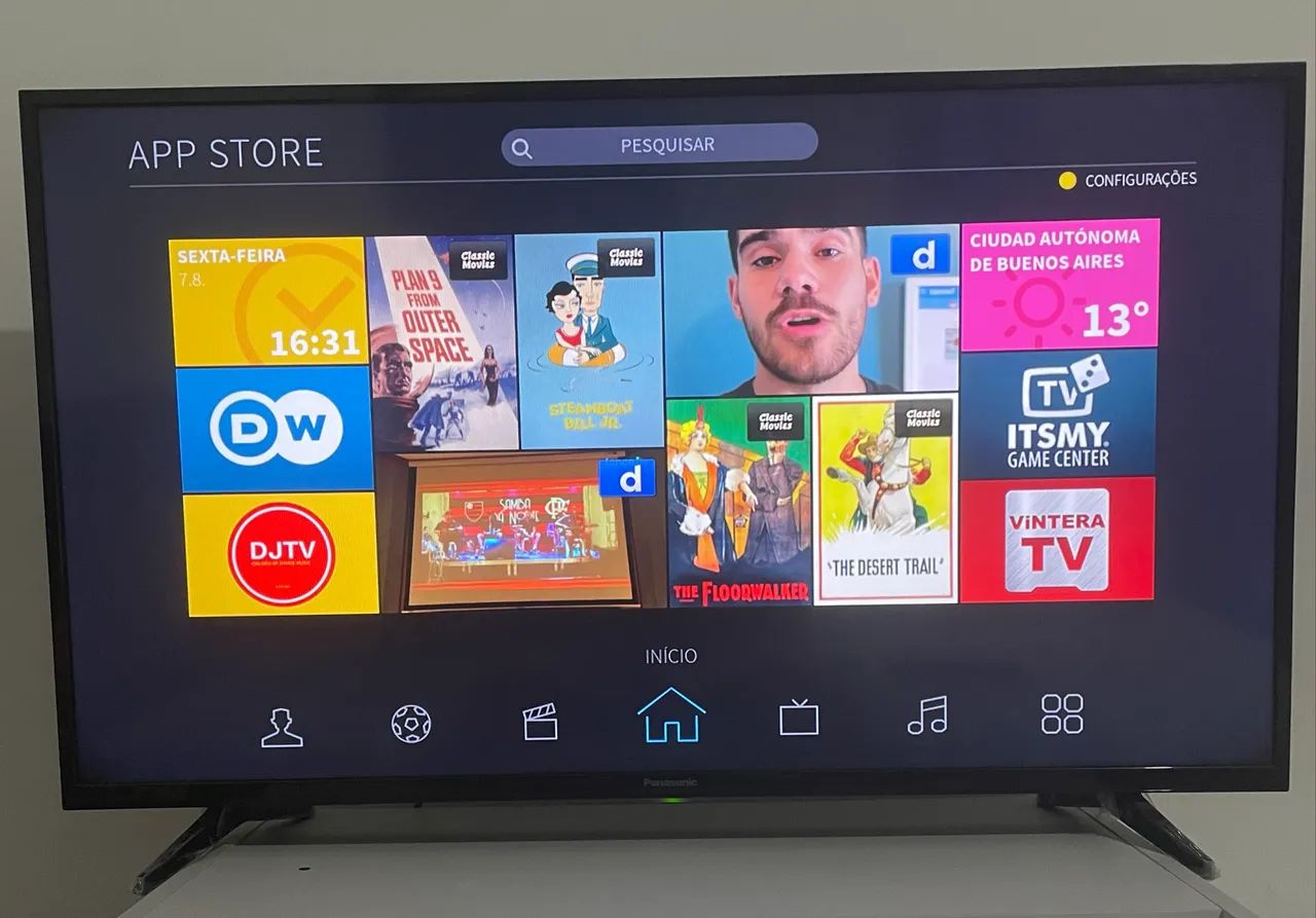 Tv Panasonic Smart 43 polegadas 