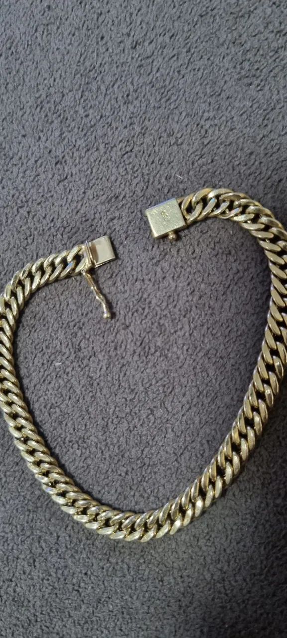 Pulseira de ouro 18k 750 - Foto 3