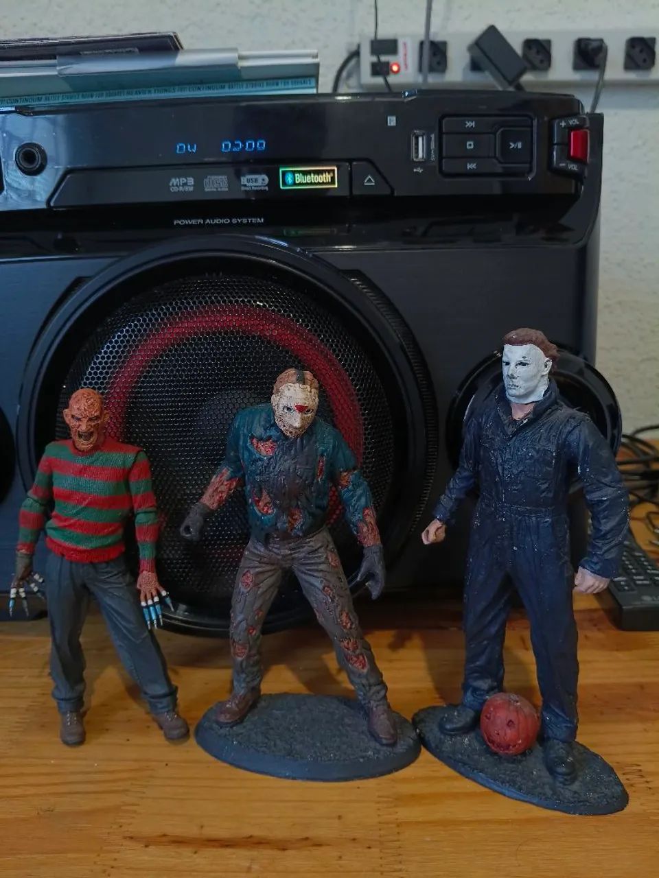 Bonecos Freddy , Jason e Michael Myers - Consoles de Vídeo Game