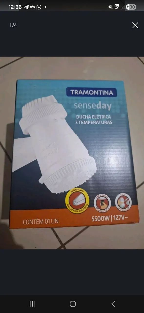 Chuveiro elétrico ducha