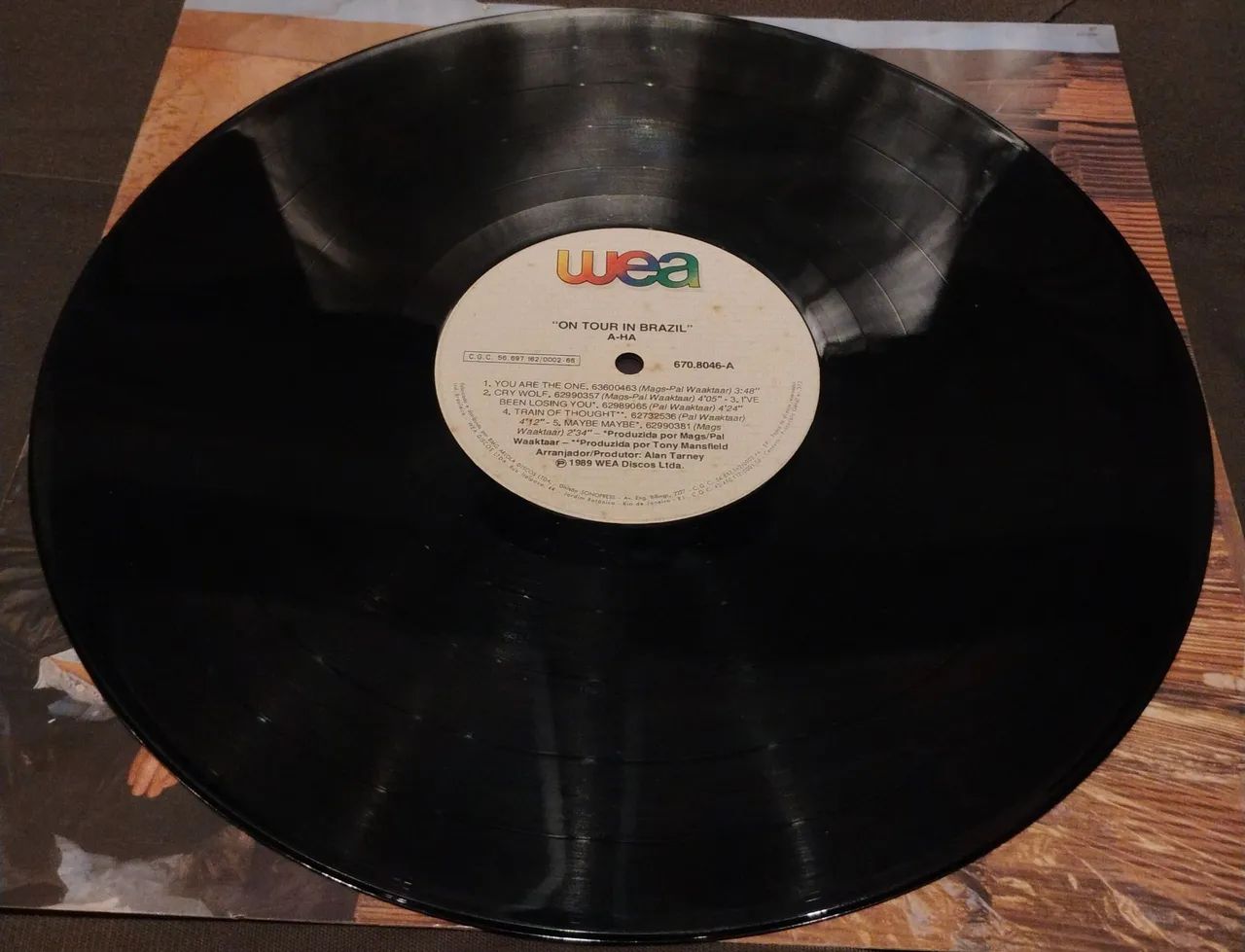 Vinil A-Ha - On Tour in Brazil (Disco, LP) - Foto 5