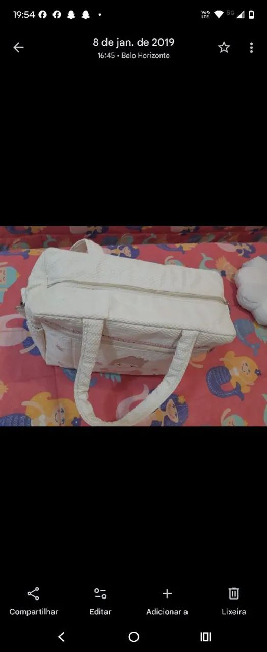 Bolsa maternidade bailarina.SAIR HOJE  - Foto 2