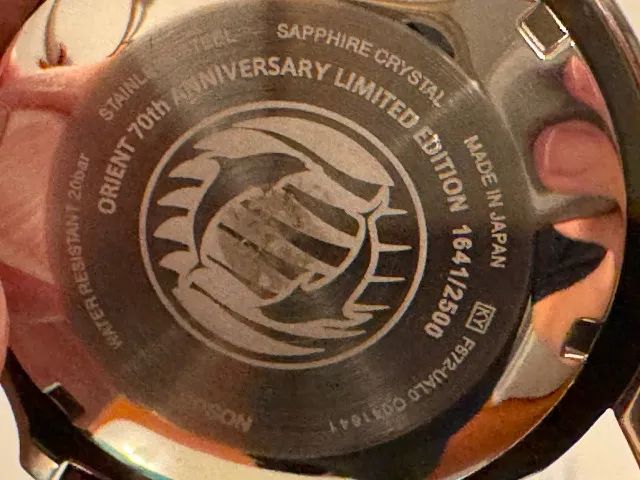 Relógio Orient 70th Anniversary Limited Edition - Foto 5