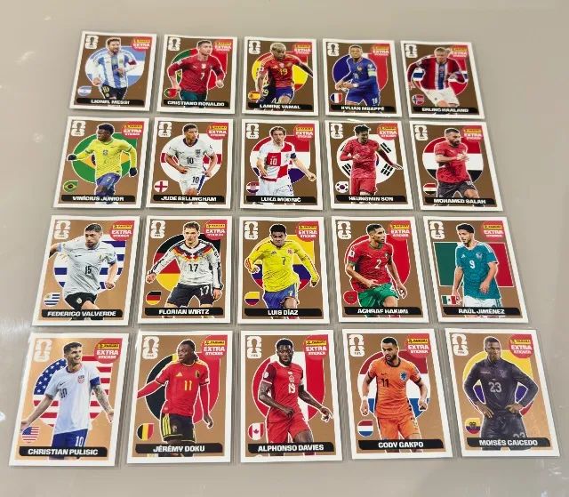 Coleção Completa Legends - Bronze - Copa 2026 (Original Panini) - Foto 2