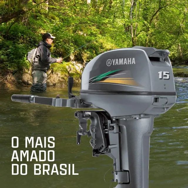 Motor Yamaha 15HP  GMHS 2T - Motor de Popa 