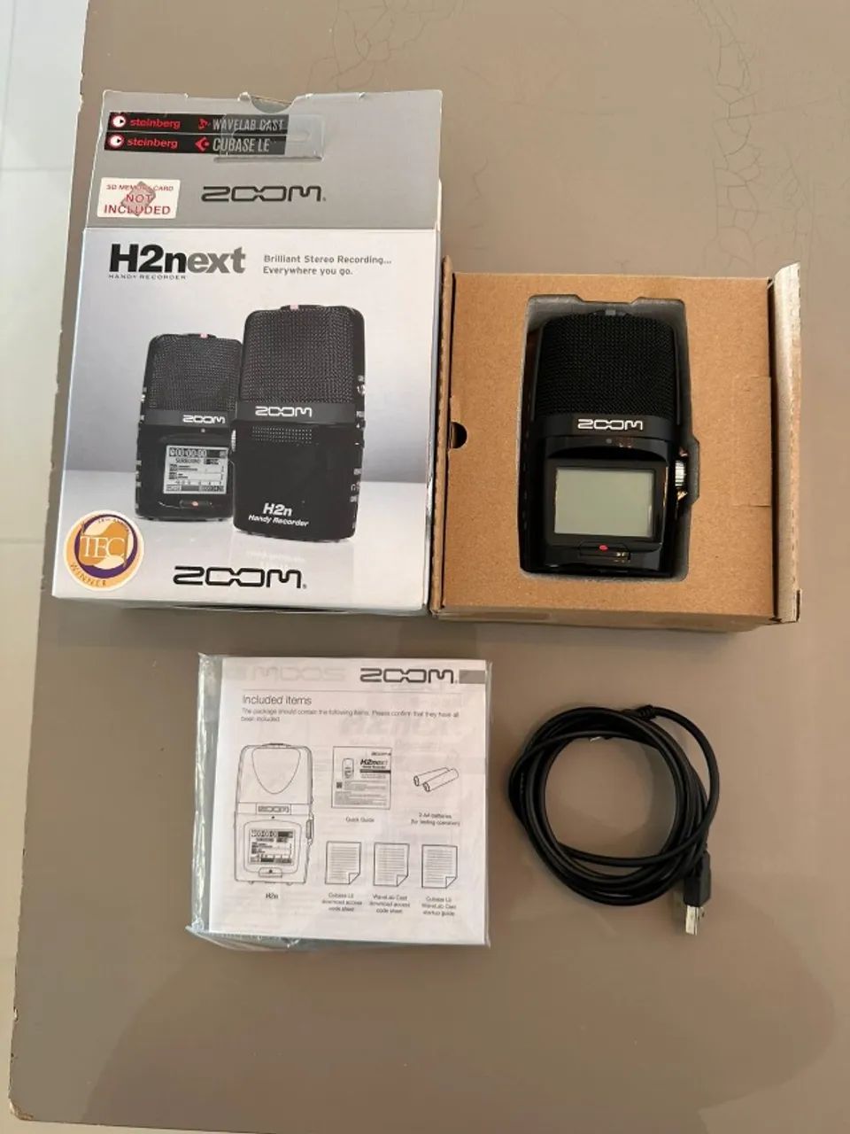 ZOOM H2N - Microfone Profissional e Gravador (NA CAIXA