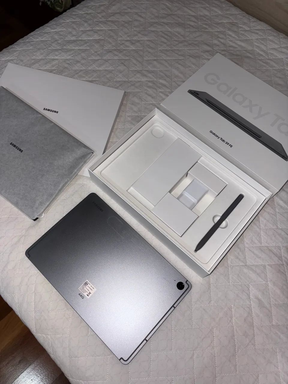 Samsung Galaxy Tab S9 FE - Completo + Kit Teclado e Mouse Bluetooth - Foto 3