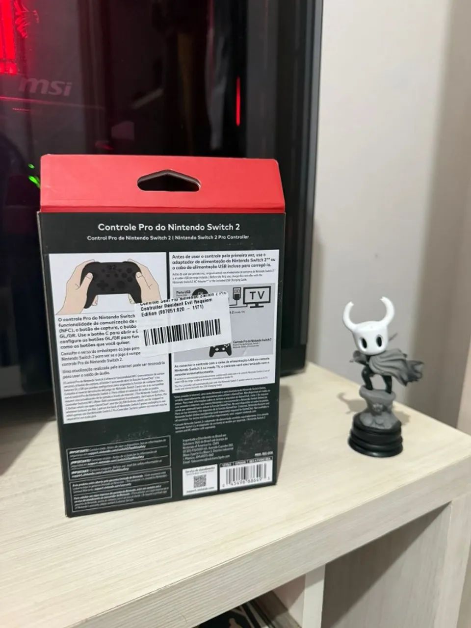 Controle Sem Fio Para Nintendo Switch 2 - Edição especial Resident Evil Requiem Lacrado - Foto 2
