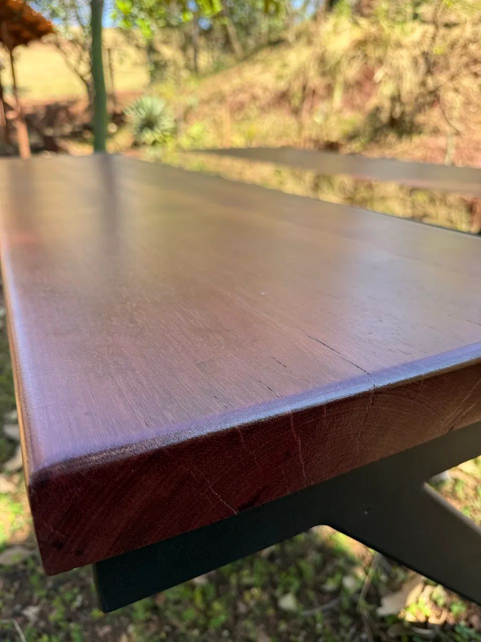 Mesa de madeira gourmet  - Foto 4