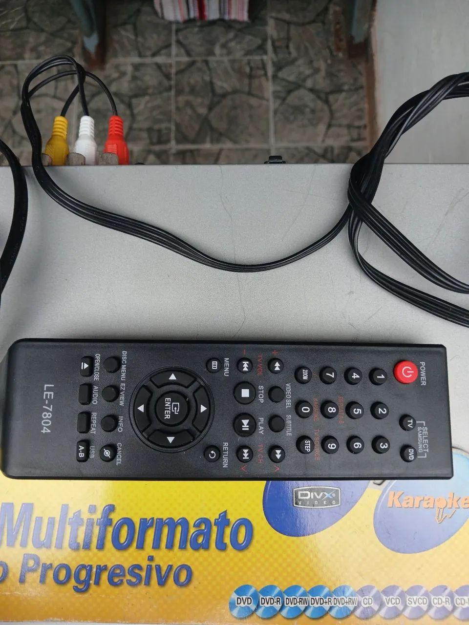 DVD PLAYER SAMSUNG KARAOKÊ - P355K - Foto 2