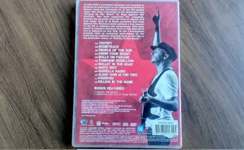 DVD Rage Against the Machine - Live at Finsbury Park - CDs, DVDs