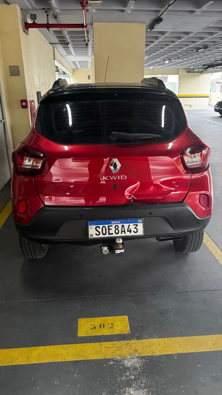 ENGATE + SENSOR DE RÉ + TAPETES EMBORRACHADOS - KWID 24/25 - Foto 2