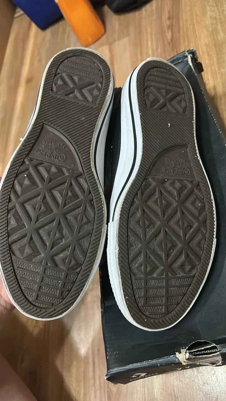 Tênis All Star de Couro Original - Foto 2