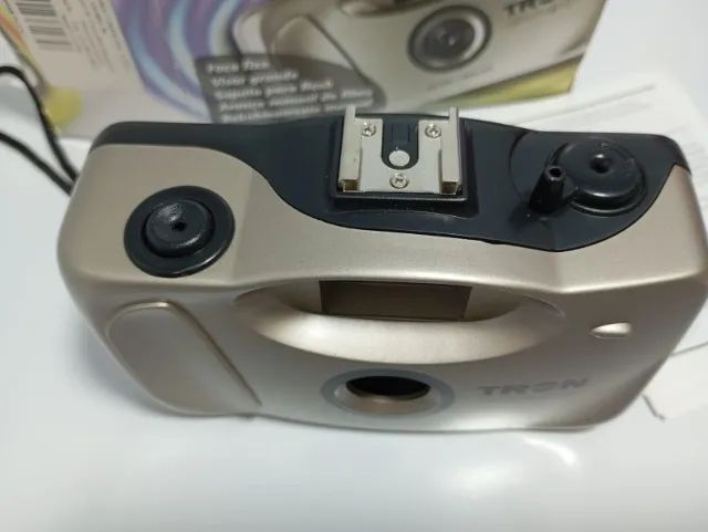 Câmera Fotográfica Analógica Tron BV 90 antiga retrô vintage - Foto 4