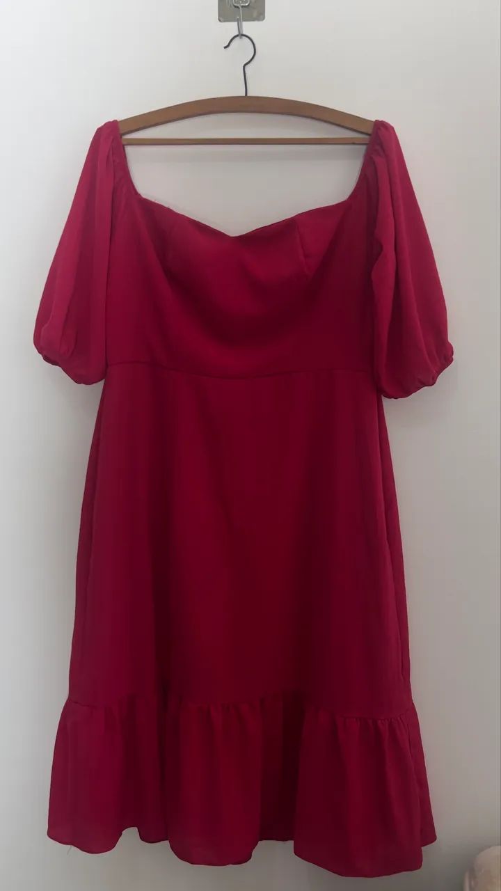 Vestido rosa ciganinha G