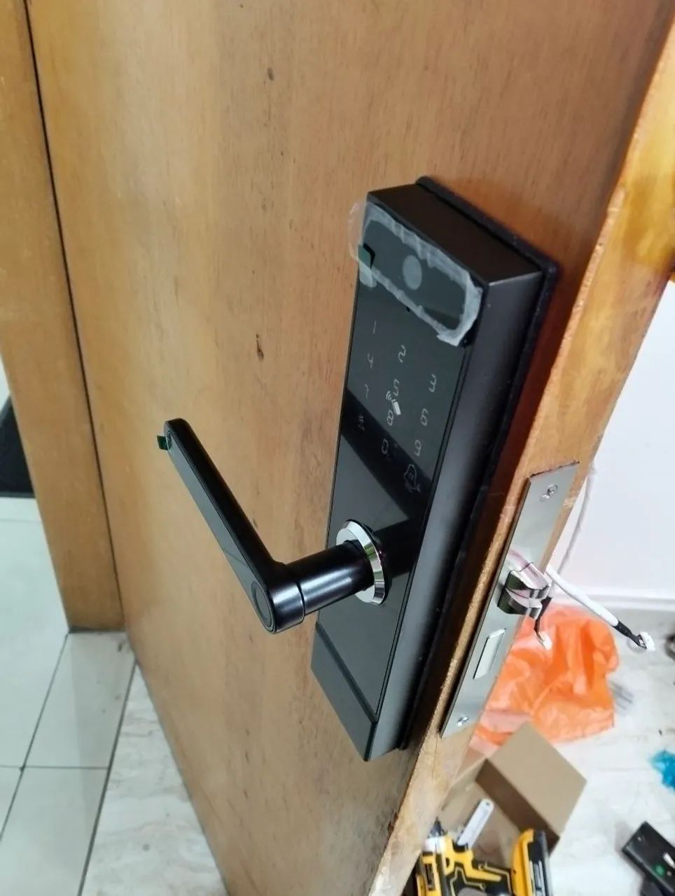 Fechado eletrônica digital instalação apenas  - Foto 4