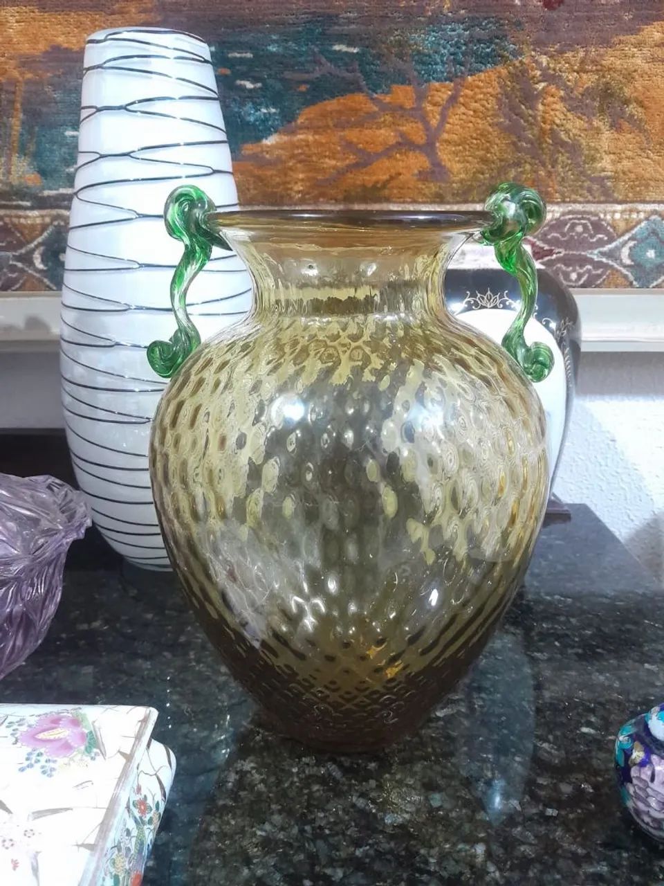 Vaso em vidro murano